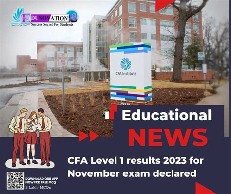cfa level 1 november 2023 results|CFA Level 1 results 2023 for November exam declared.